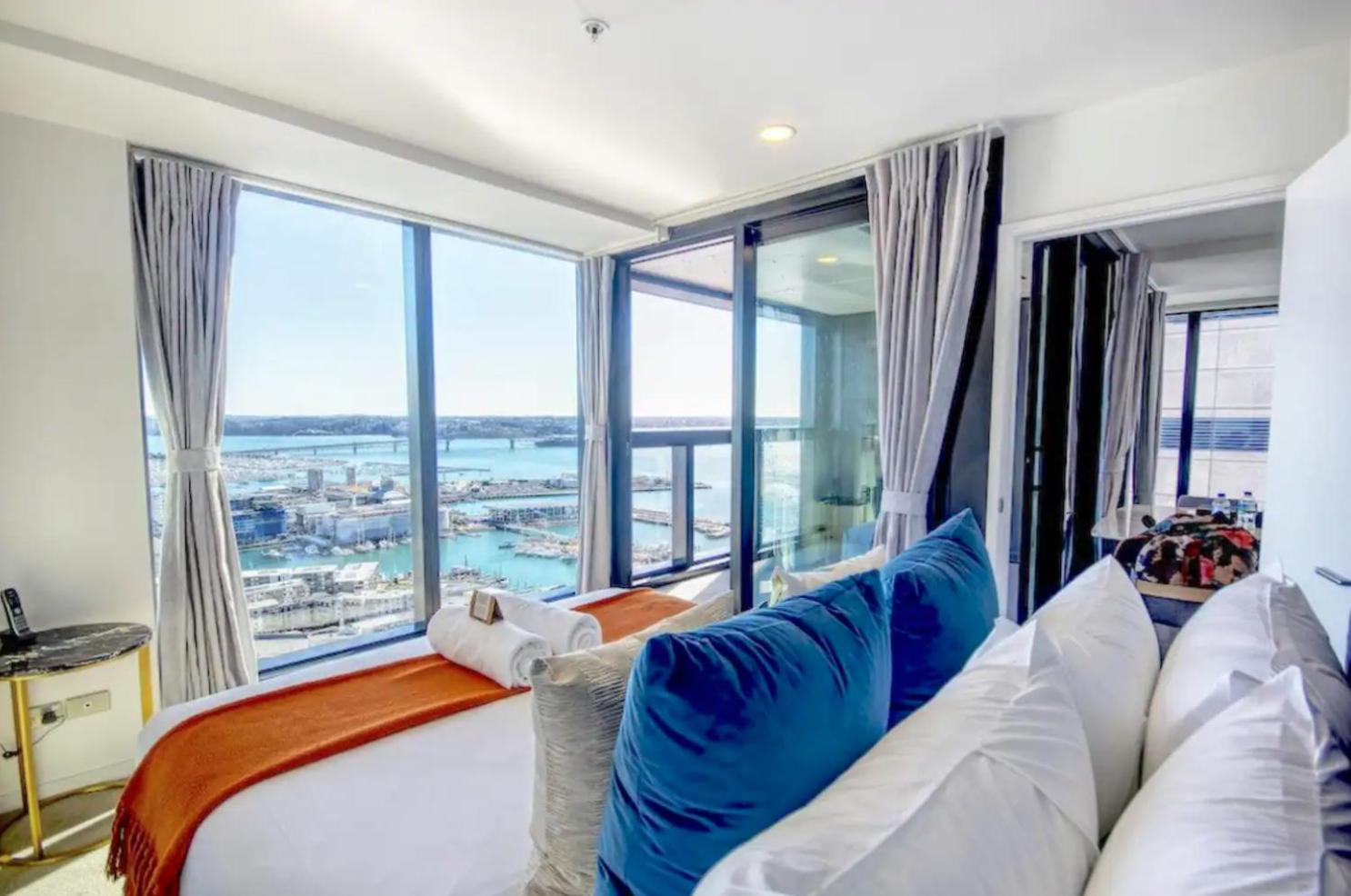 Magnificent Skytower, Sea, Habour View In Cbd Leilighet Auckland Eksteriør bilde