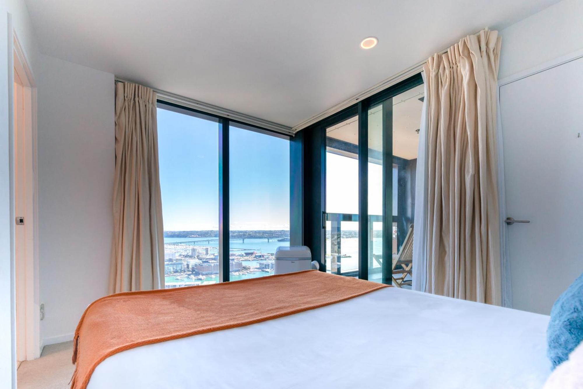 Magnificent Skytower, Sea, Habour View In Cbd Leilighet Auckland Eksteriør bilde