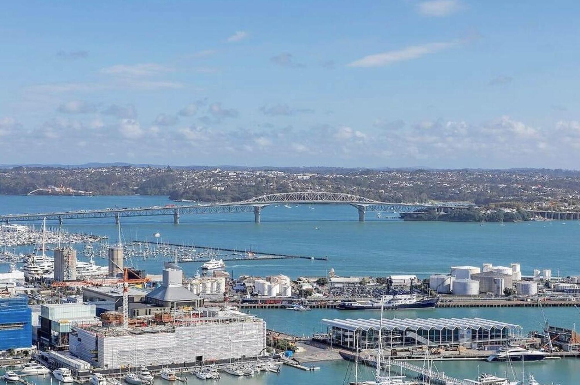 Magnificent Skytower, Sea, Habour View In Cbd Leilighet Auckland Eksteriør bilde